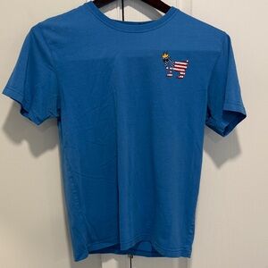 Blue goat Graphic T-Shirt size small men’s